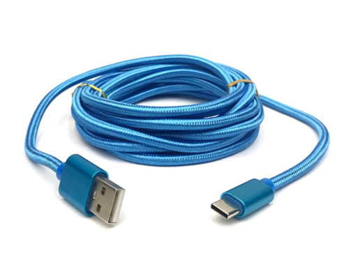 USB to Type-C Data & Charging Cable 3m Braided